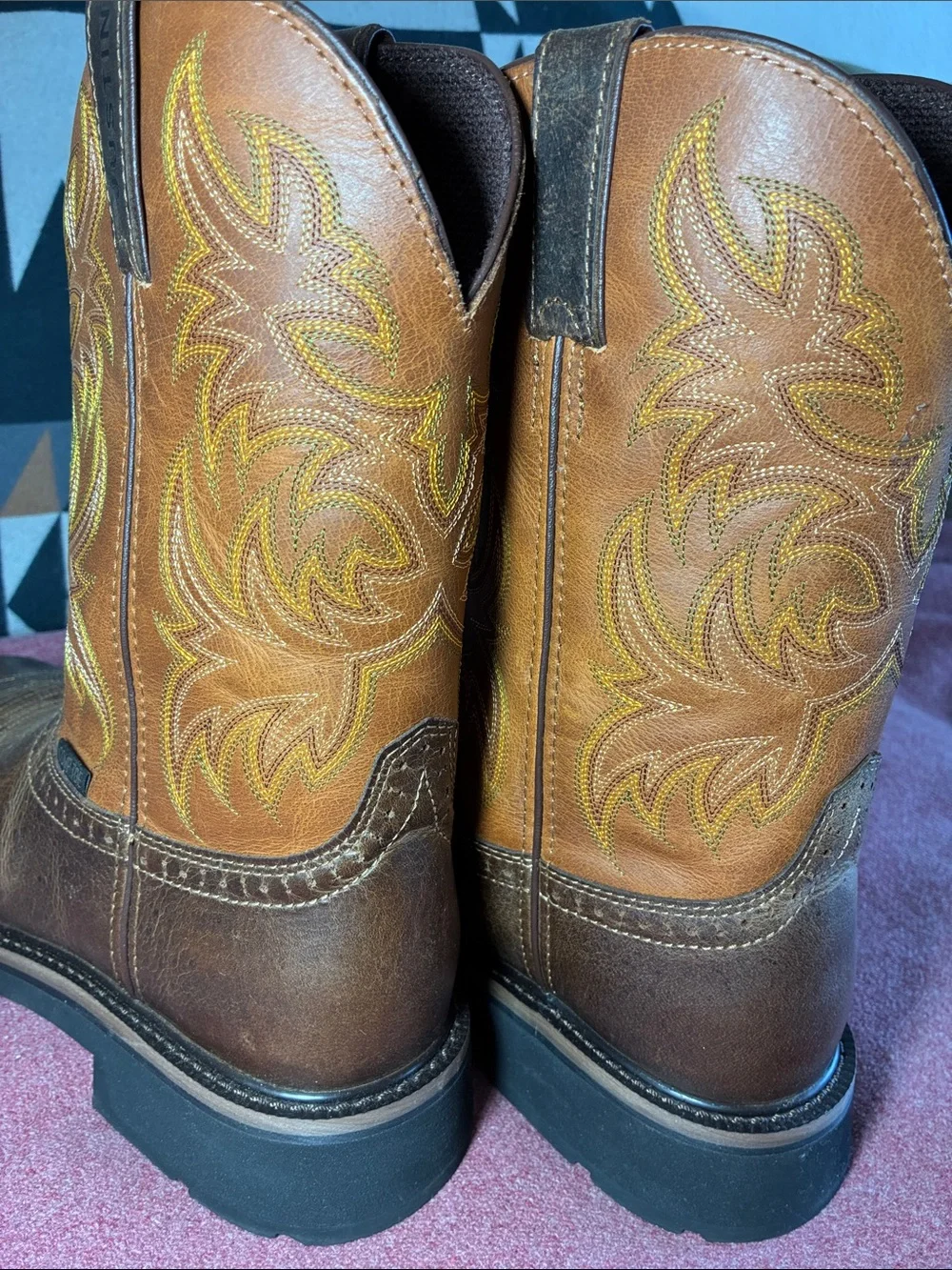 JUSTIN Original Workboots WK4812 Composite Toe Men's 9.5D